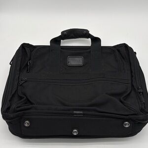 Tumi Black Laptop Travel Work Case 16x12